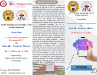 Gen-AI Novice to Master 2024 Faculty Development Programme Poster